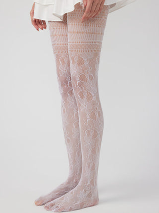 FLORAL LACE TIGHTS