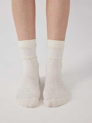3 PAIRS CABLE KNITTED CREW SOCKS SET