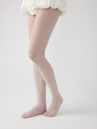 FLORAL LACE TIGHTS