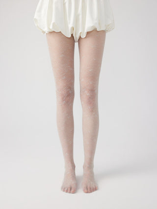 FLORAL LACE TIGHTS