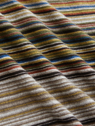 Jacquard Striped Scoop Neck Cami Top