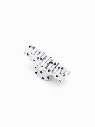 POLKA DOT HAIR CLAW For Daily Casual Picnic
