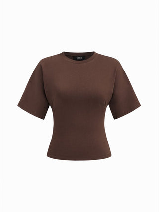 Round Neckline Tee