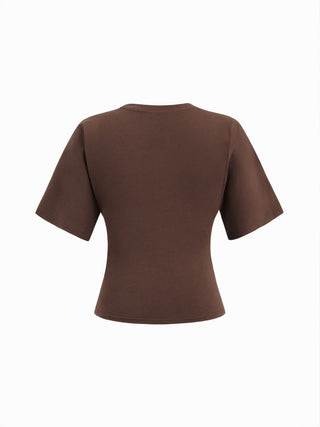 Round Neckline Tee