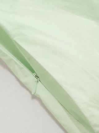 Cotton Square Neck Shirred Pocket A-line Midi Dress