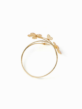 FLOWER & BUTTERFLY ARM CUFF
