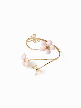 FLOWER & BUTTERFLY ARM CUFF