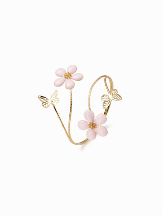 FLOWER & BUTTERFLY ARM CUFF