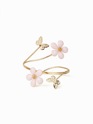 FLOWER & BUTTERFLY ARM CUFF