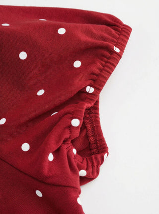 Cotton-blend Sweetheart Puff Sleeve Ruched Tiered Mini Dress