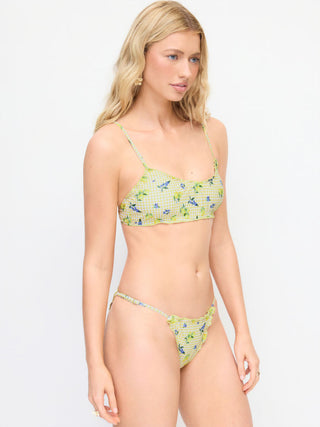 U-neckline Fruit Bracelet Bikini Set