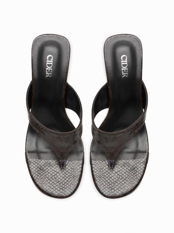 WEDGE FLIP-FLOP SANDALS