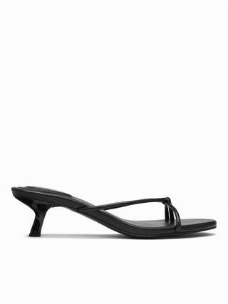 FLIP-FLOP KITTEN HEEL SANDALS
