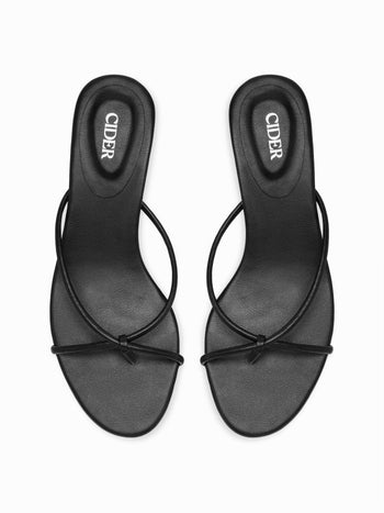 FLIP-FLOP KITTEN HEEL SANDALS
