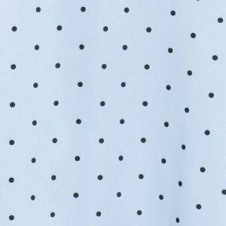 Satin Mid Rise Polka Dot Flared Maxi Skirt