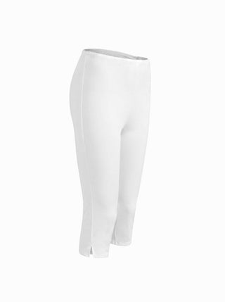Low Rise High Stretch Split Knee Length Capri Leggings