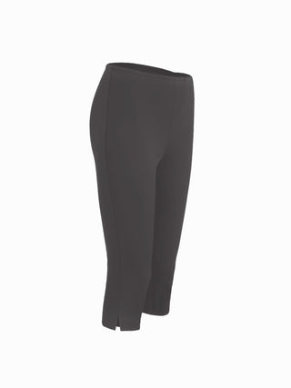 Low Rise High Stretch Split Knee Length Capri Leggings