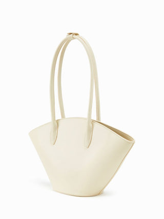 FAN-SHAPED TOTE BAG