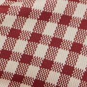 Jacquard Gingham Off-shoulder Asymmetrical Ruched Blouse