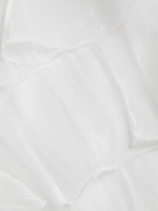 Seashell Detail Tiered Ruffled Cami Blouse