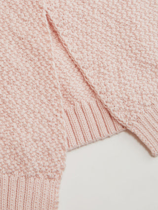 Knit Asymmetrical Neck Button Split Short Sleeve Top