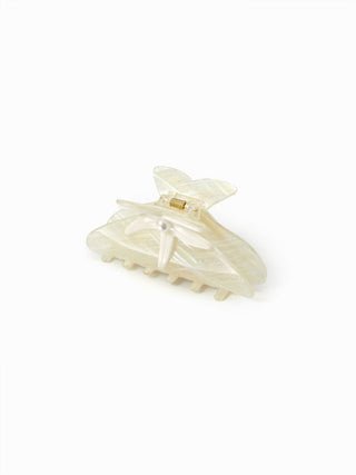 STARFISH & FAUX PEARL HAIR CLAW