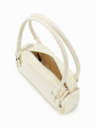 DOUBLE POCKET SHOULDER BAG
