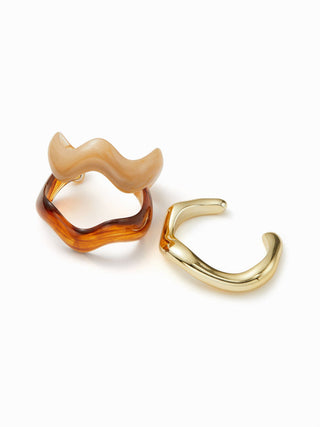 3PCS WAVE RESIN BRACELET SET