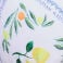 V-neck Lemon Graphic Bracelet Low Rise Cheeky Bikini Set