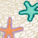 Starfish Graphic Hollow Out Mid Rise Tie Side Sarong