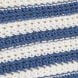 Knit Contrast Trim Crochet Low Rise Stripe Micro Shorts