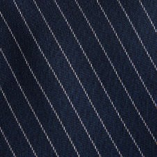 Low Rise Striped Tie Side Ruched Straight Leg Trousers