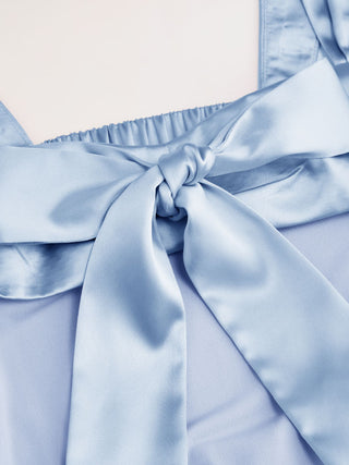Sweetheart High Rise Bowknot Maxi Mermaid dresses