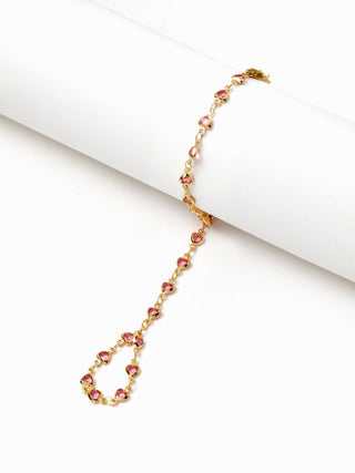 HEART HAND CHAIN BRACELET