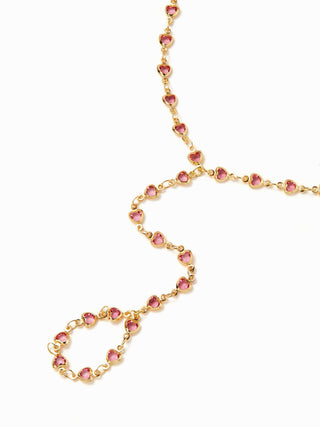 HEART HAND CHAIN BRACELET