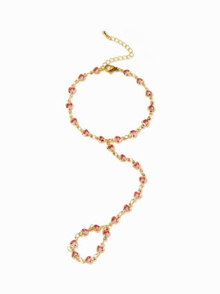 HEART HAND CHAIN BRACELET