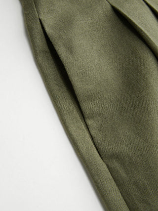 High Rise Linen Trousers