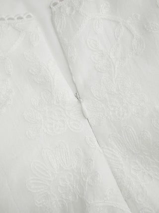 Boat Neck Sleeveless Lace A Line Mini Dress
