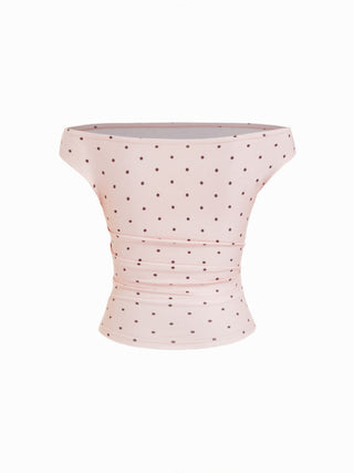 Off-shoulder Ruched Top