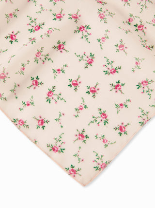 FLORAL SQUARE HEADSCARF