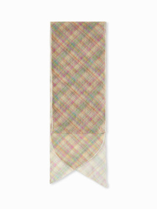 PLAID SCARF