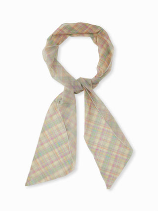 PLAID SCARF