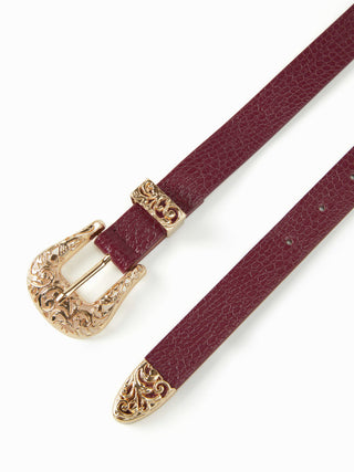 ENGRAVED BUCKLE BELT