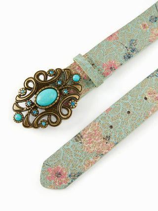 GEMSTONE DECOR BUCKLE BELT