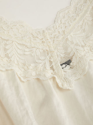 Lace Trim Bubble Hem Bloomer Romper
