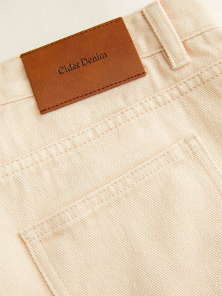Denim Low Rise Floral Applique Metal Detail Wide Leg Jeans