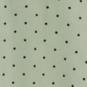 Satin Mid Rise Polka Dot Flared Maxi Skirt
