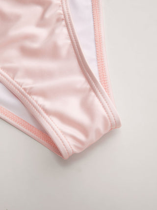 U-neckline Bracelet Cheeky Bowknot Bikini Set