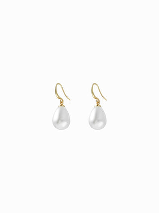FAUX PEARL WATER DROP EARRINGS