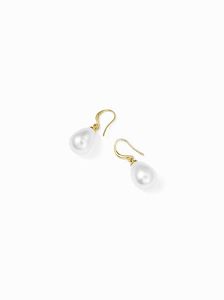 FAUX PEARL WATER DROP EARRINGS